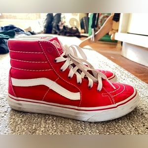 Womens size 7 high top vans